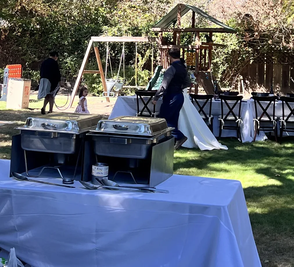 Wedding reception